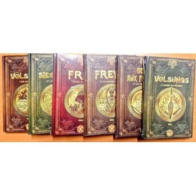 Mythologie Nordique lot de 6  livres de la saga Nordique