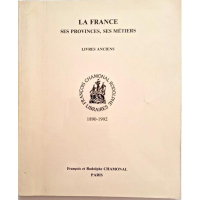Catalogue de la Librairie Chamonal - La France 