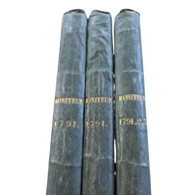 Collectif | 223 numéros de la Gazette nationale où le Moniteur universel - 1791-92-93