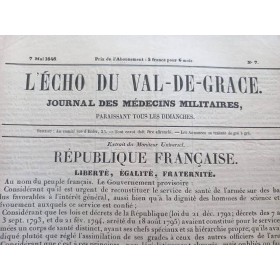 Collectif | L'écho du Val-de-Grâce N°7 et 10 de mai 1848