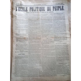 Collectif | L'école politique du peuple. N° 1 et 2