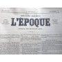 Collectif | L'époque. Journal des honnêtes gens. N° 1,2,3 et 5 - Juin 1848