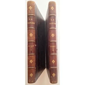 La Nature :revue des sciences et de leurs applications aux arts et à l'industrie; Année 1887 2 Tomes Complet