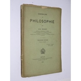 BOSSU Léon | Sommaire de Philosophie