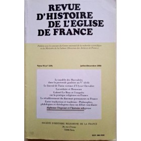 Collectif | Revue d'histoire de l'église de France, Tome 92  N° 229, juillet .-decembre 2006