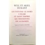 Durant, Will,Ariel | Histoire de la civilisation 20-21-22 , Prélude à l'ère des Lumières ( complet )