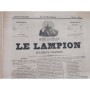 Hippolyte de Villemessant | Le Lampion. Eclaireur politique - 19 numéros dont le N°1 - Mai 1848