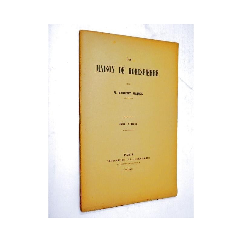 La maison de Robespierre