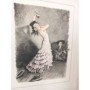 Femme et le pantin . Gravures originales de Paul-Emile Bécat