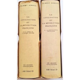 La civilisation et la Révolution française Tome 1 et Tome 2