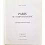 Paris au temps de Balzac : l'époque romantique