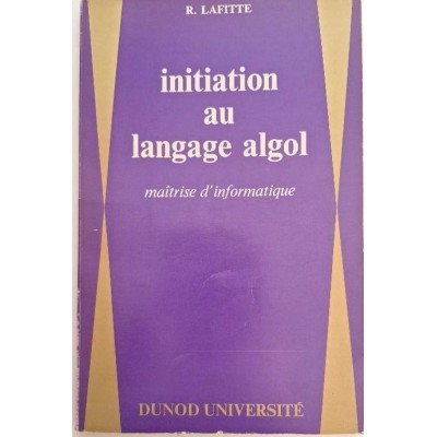 Initiation au langage algol 