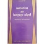 Initiation au langage algol 