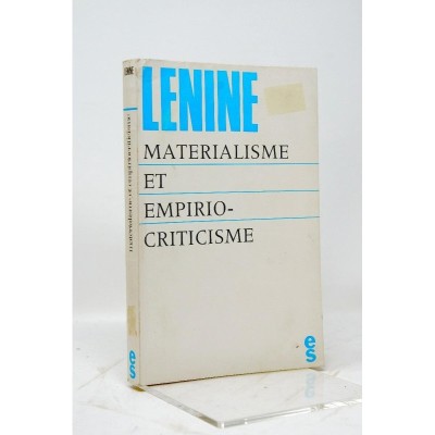 V. Lénine | Matérialisme et empiriocriticisme : notes critiques sur une philosophie réactionnaire