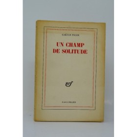 PICON Gaëtan | Un champs de solitude