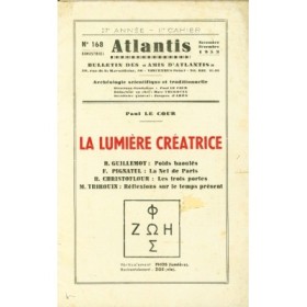 Revue Atlantis N°168 / 1953 / La Lumière créatrice / REIMPRESSION