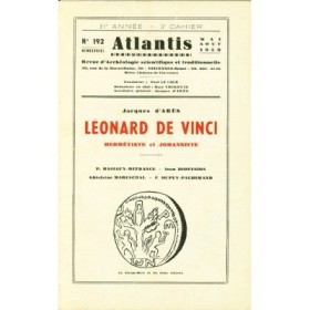 Revue Atlantis N°192 / 1958 / Léonard de Vinci / REIMPRESSION