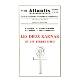 Revue Atlantis N°203 / 1960 / Les deux Karnak et les terres d’Isis  / REIMPRESSION