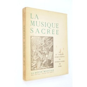 Coll La revue musicale | La Musique sacrée au 3e Congrès international de musique sacrée