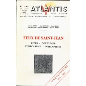 Revue Atlantis N°289 / 1976 / Feux de Saint-Jean   / REIMPRESSION