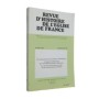 Société d'histoire religieuse de france | Revue d'histoire de l'église de France - Tome 90 N° 235 Juillet Décembre 2004