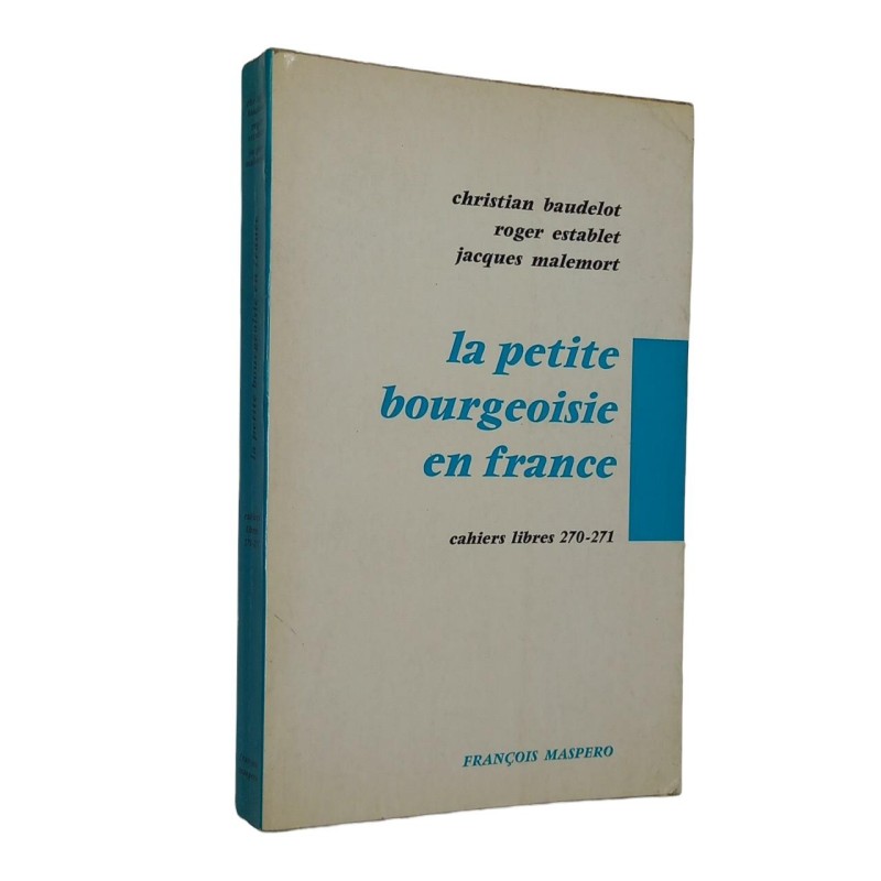 La Petite bourgeoisie en France