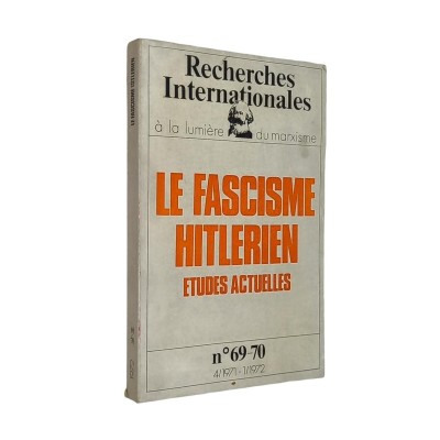 Le fascisme hitlérien : études actuelles N°69-70