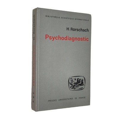 Psychodiagnostic. Méthode et résultats d'une expérience diagnostique de perception