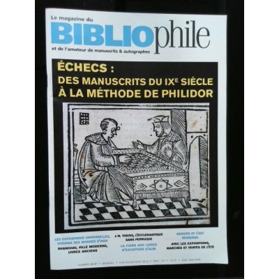 Le magazine du BIBLIOphile N° 86-87