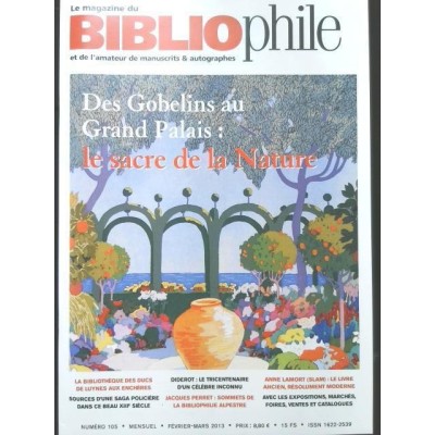 Le magazine du BIBLIOphile N° 105