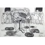 50 dessins originaux (caricatures politiques) de Claude Garnier (1912-1951)